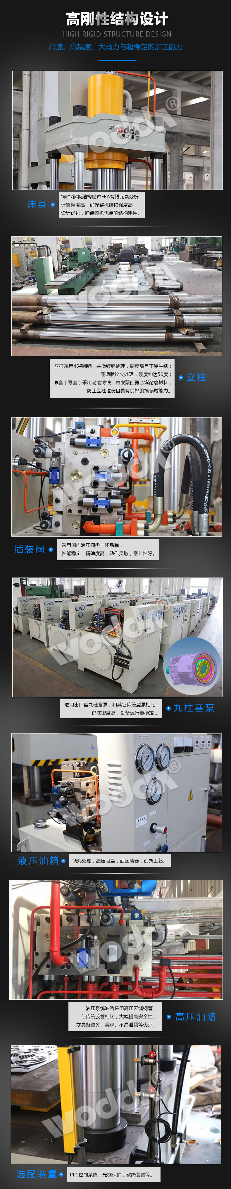 200T三(sān)梁四柱液(ye)壓機