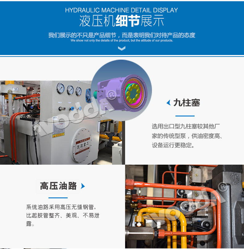 四柱液壓機詳情(qing)