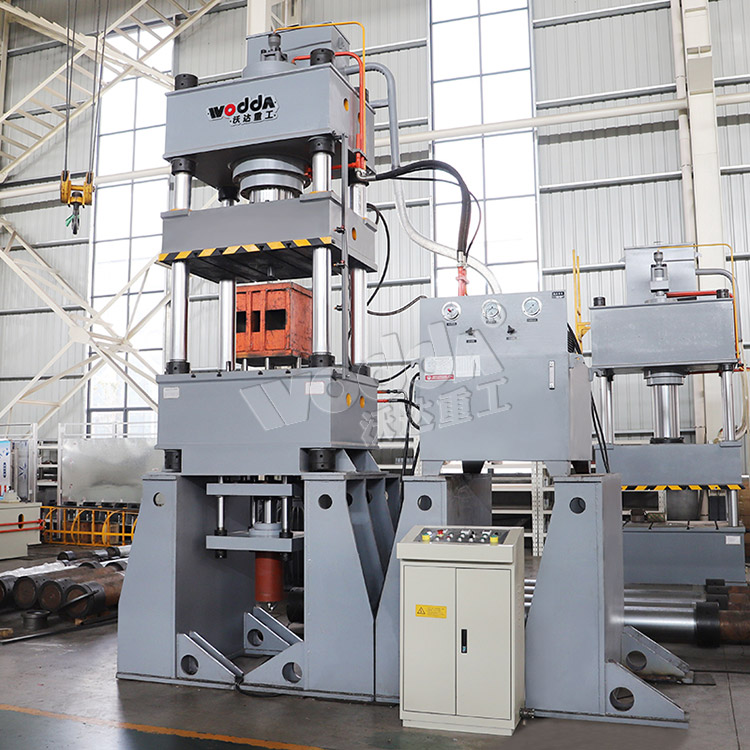 四柱式400噸(dun)液壓拉伸(shen)機