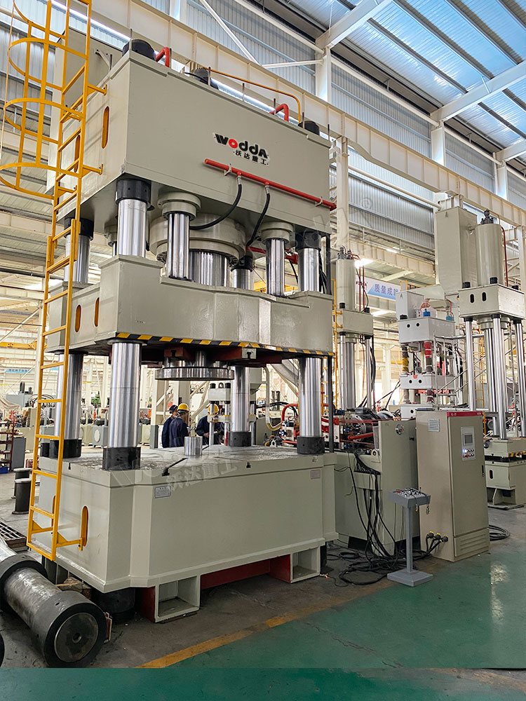 快速拉伸封(feng)頭壓力機 快速(sù)拉伸封頭壓力(lì)機