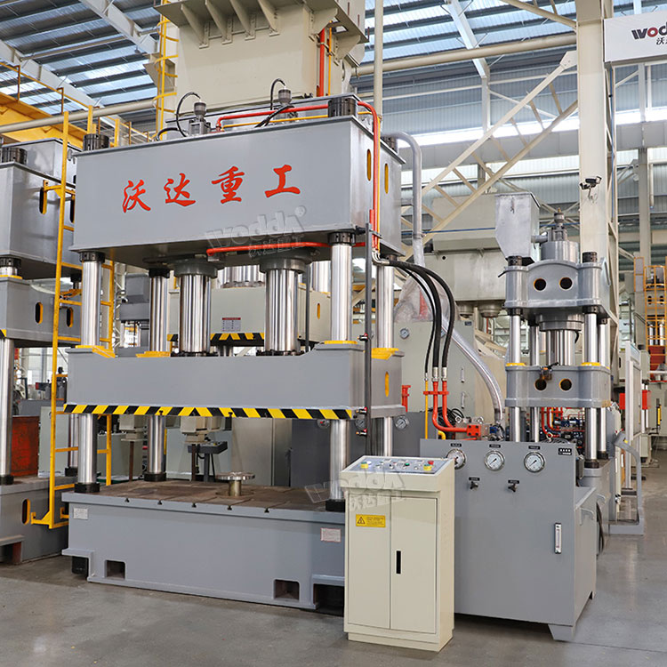 315噸(dūn)四柱拉伸(shēn)液壓機帶(dài)下頂缸