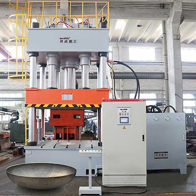 630噸(dūn)封頭拉伸液壓機(jī)_封頭成型油壓機(ji)